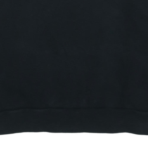 Adidas Boys Black Crew Neck Sweatshirt 15-16 Years Classic Style