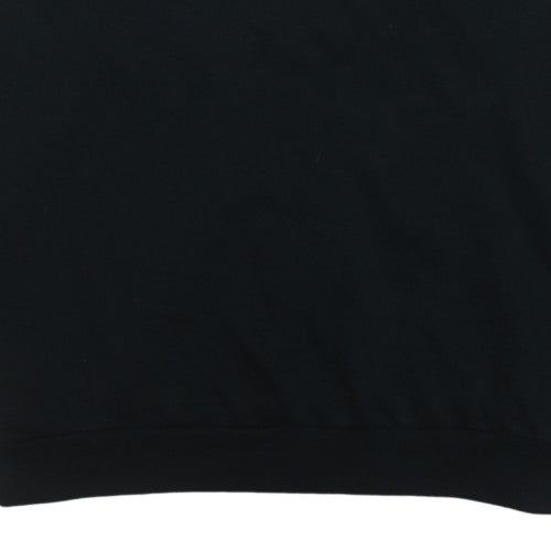Adidas Men's Black 2XL Crew Neck Pullover Sweatshirt with Logo