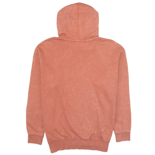 Nike Men's Brown Pullover Hoodie Small Fleece Logo Sweatshirt