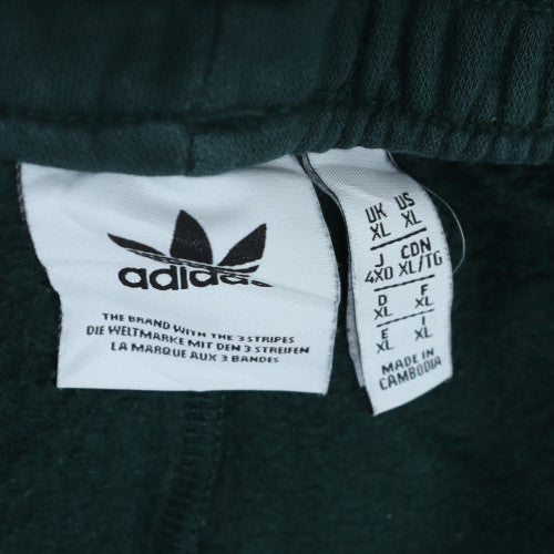 adidas Mens Green XL Jogger Sweatpants with Side Stripes