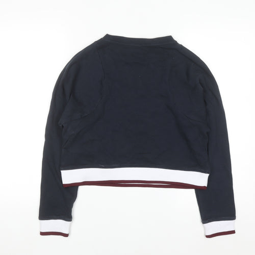 Jack Wills Womens Navy Crew Neck Sweatshirt Size 8