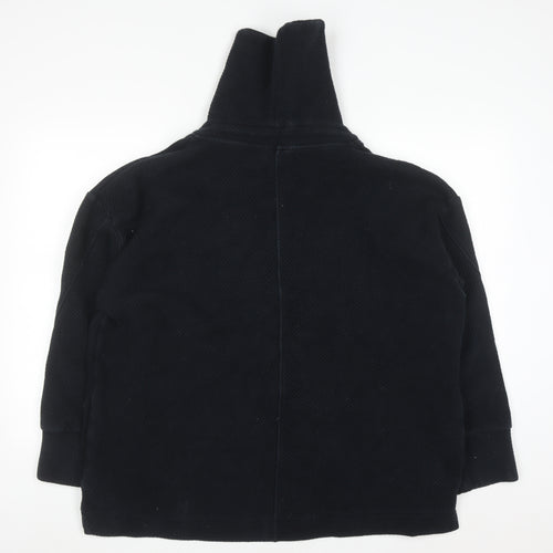 Sweaty Betty Womens Black XXL 1/2 Zip Pullover Sweatshirt