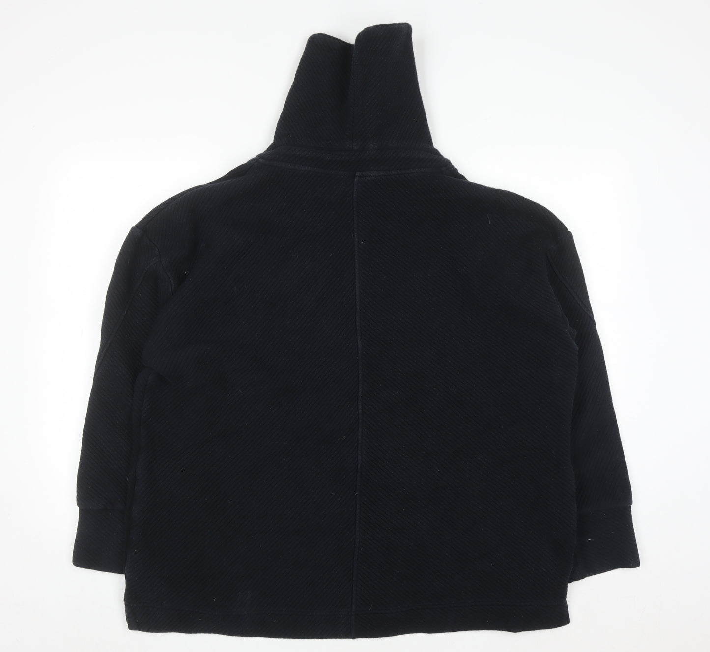 Sweaty Betty Womens Black XXL 1/2 Zip Pullover Sweatshirt