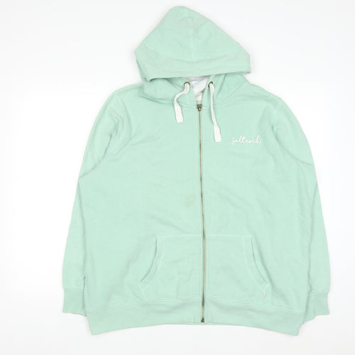 Saltrock Women's Mint Green Size 18 Full Zip Hoodie