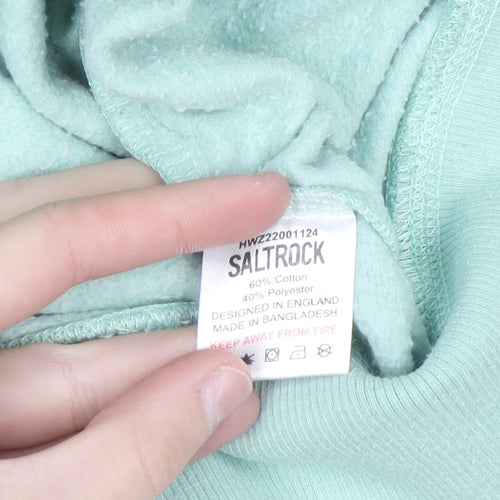 Saltrock Women's Mint Green Size 18 Full Zip Hoodie