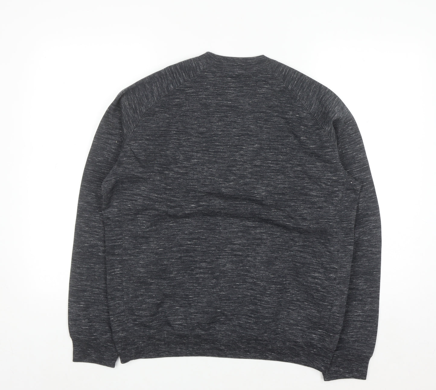 Uniqlo Men's Grey Pullover Crew Neck Sweatshirt Size M