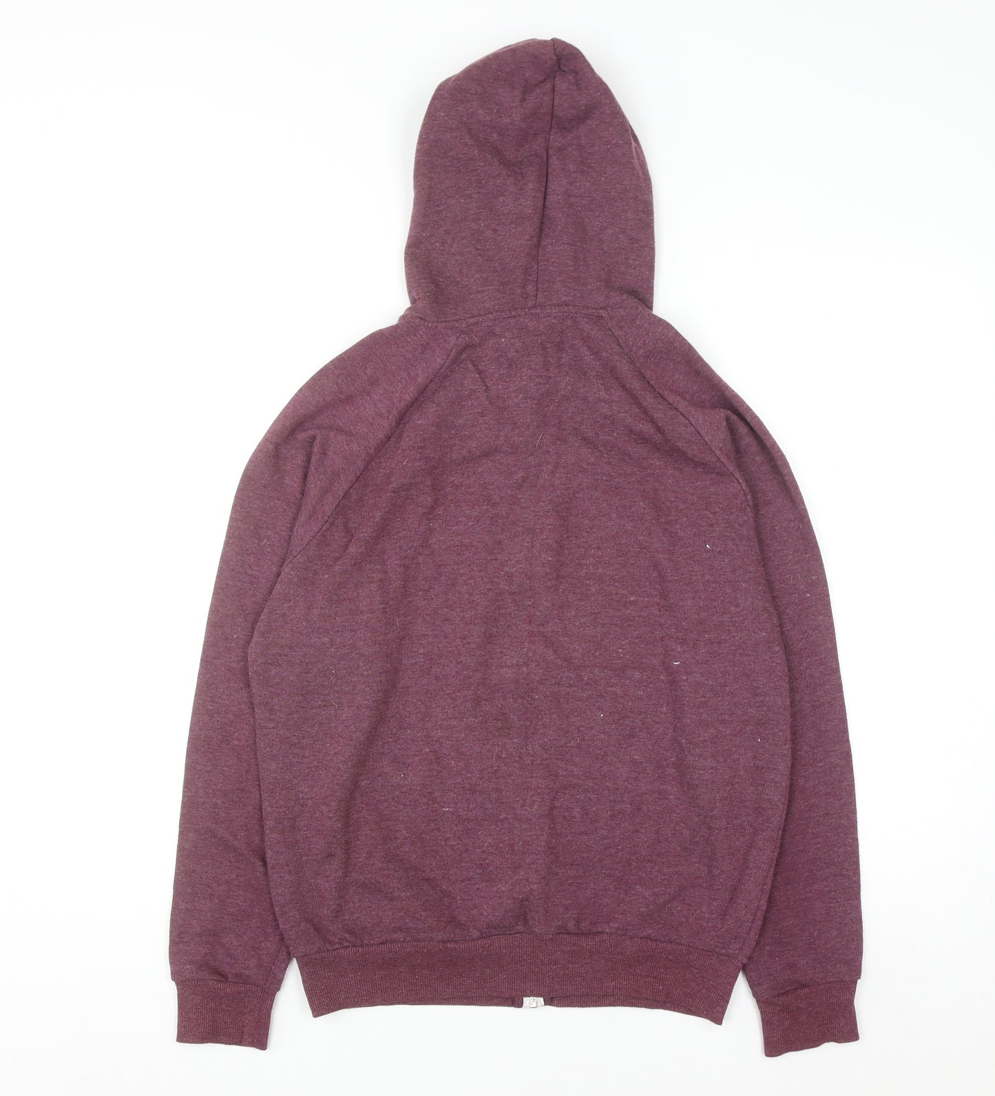 Cedar Wood State Men's Purple Full Zip Hoodie Size M