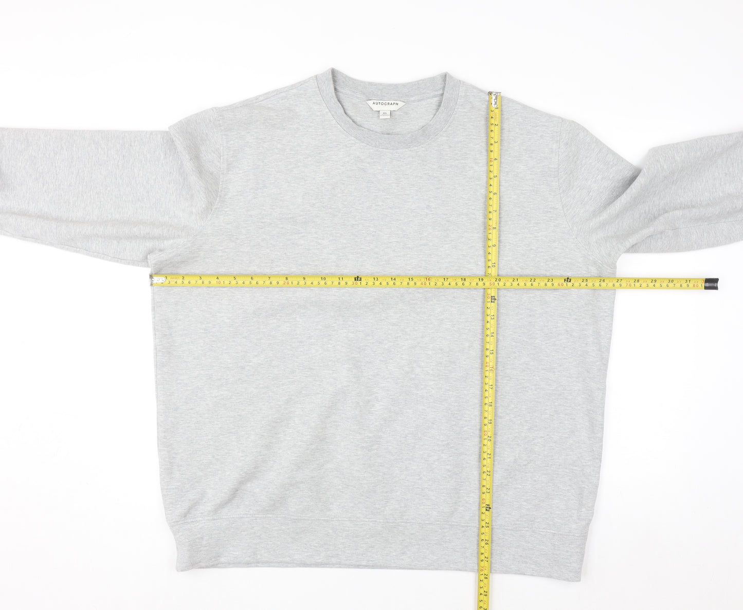 Marks and Spencer Autograph Women Grey 2XL Regular Sweatshirt