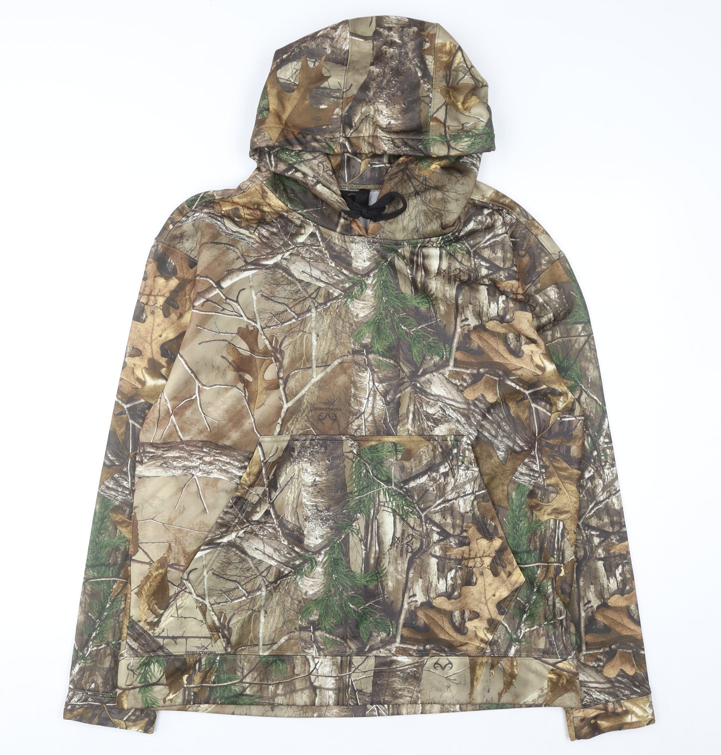 RedHead Men’s Brown Camouflage Pullover Hoodie M Fleece Hunting Outdoor