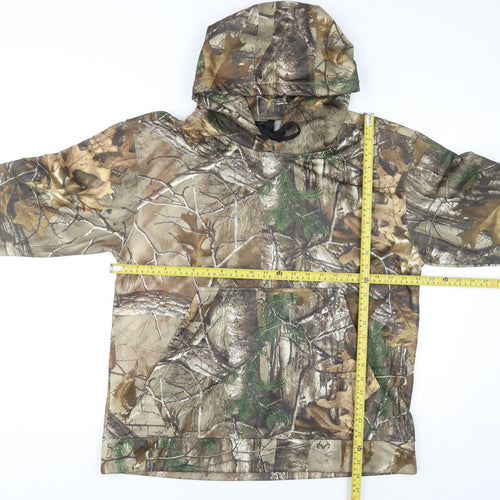 RedHead Men’s Brown Camouflage Pullover Hoodie M Fleece Hunting Outdoor