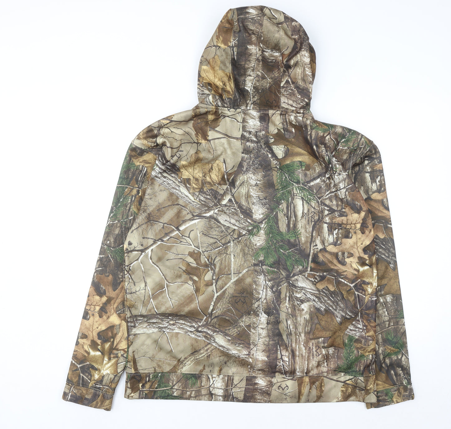 RedHead Men’s Brown Camouflage Pullover Hoodie M Fleece Hunting Outdoor