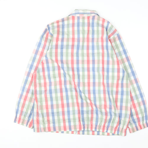 Koret Francisca Men's Multicoloured Check Cotton Full Zip Jacket Size S