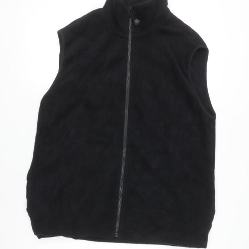 Timberline Colorado Men's Black Fleece Bodywarmer Waistcoat Size L