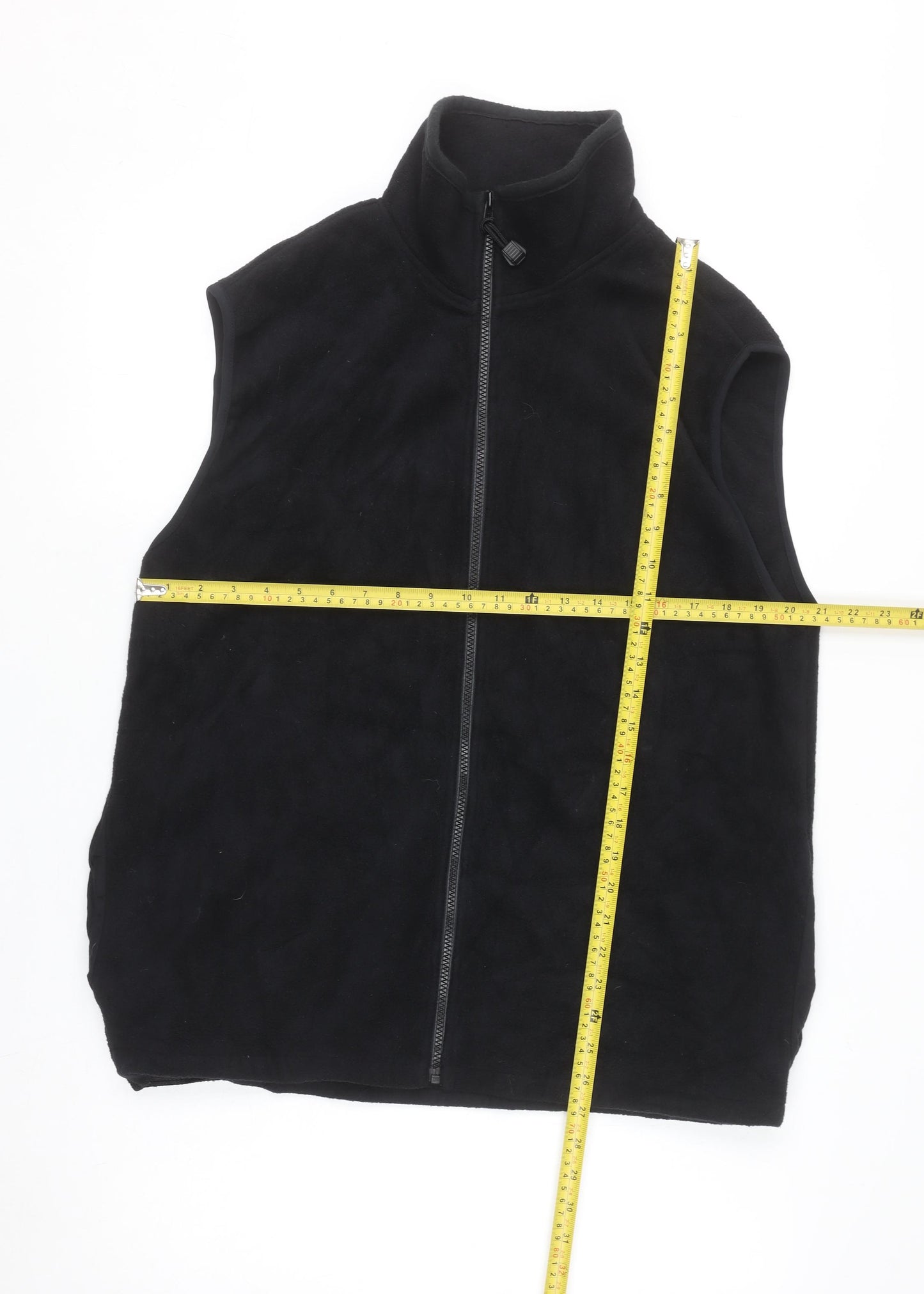 Timberline Colorado Men's Black Fleece Bodywarmer Waistcoat Size L