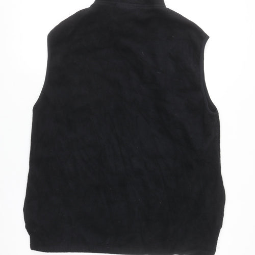 Timberline Colorado Men's Black Fleece Bodywarmer Waistcoat Size L