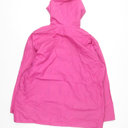 Misty Harbor Womens Pink L Rain Coat Waterproof Hooded Jacket