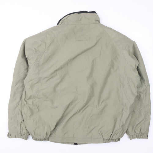 PGA Tour Men's Green XL Polyester Full Zip Golf Jacket