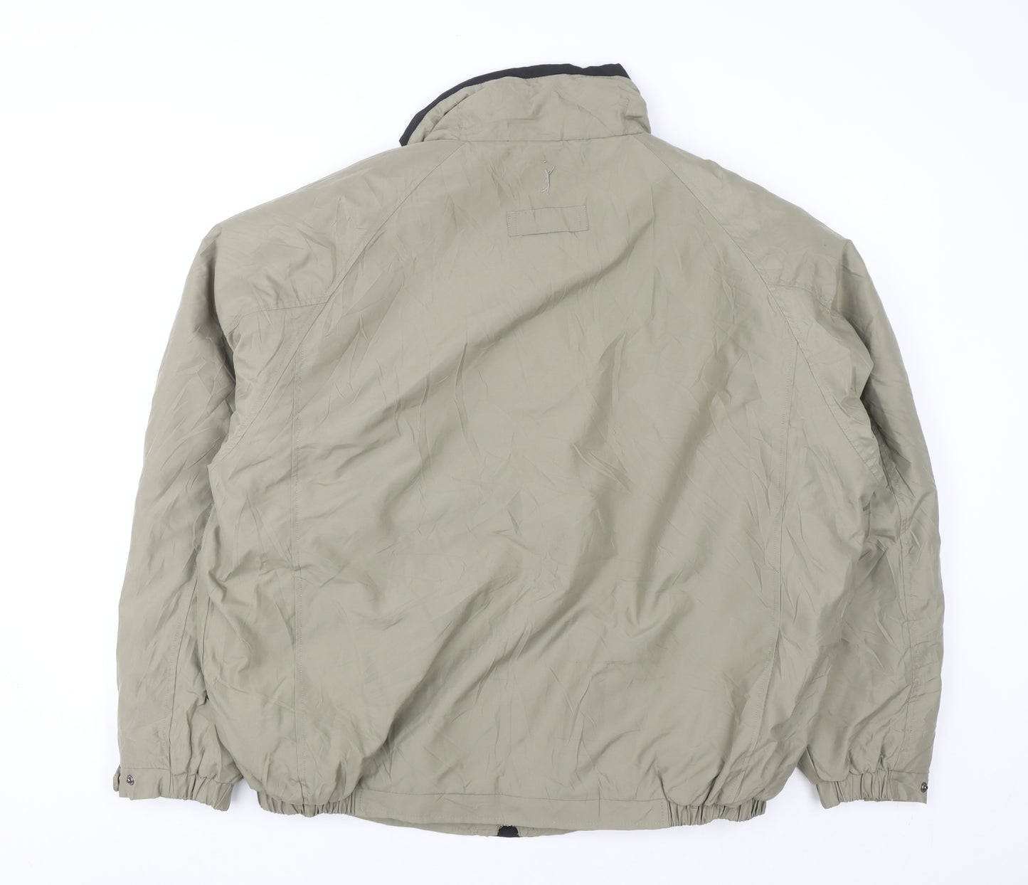 PGA Tour Men's Green XL Polyester Full Zip Golf Jacket