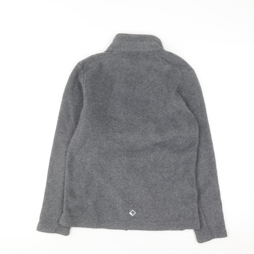 Regatta Boys Grey Fleece Full Zip Jacket 13 Years Outdoor Lightweight Layer