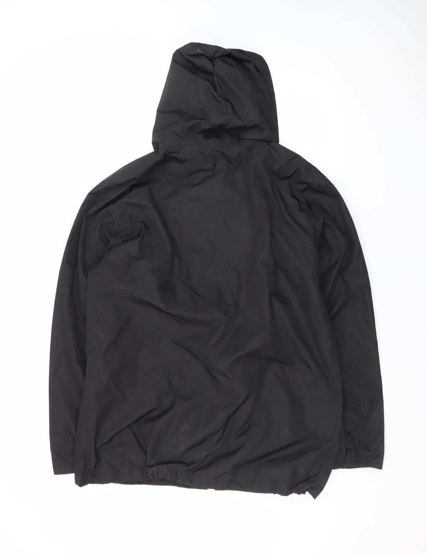 Freedom Trail Women's Black Waterproof Hooded Rain Jacket Size 18