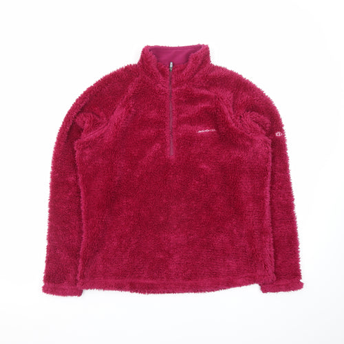 Craghoppers Women's Pink Fleece Pullover Sweatshirt UK 14