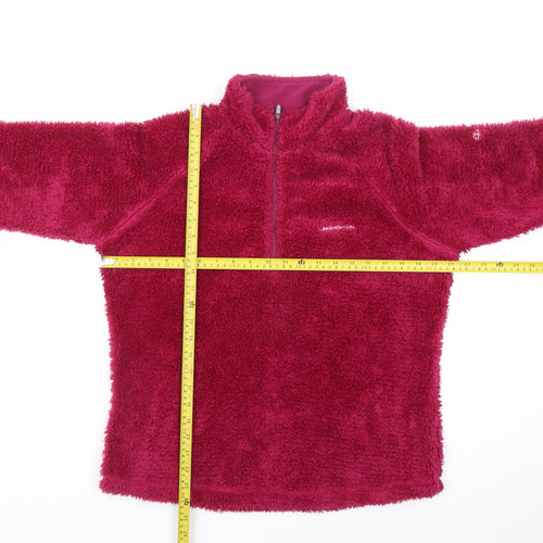 Craghoppers Women's Pink Fleece Pullover Sweatshirt UK 14