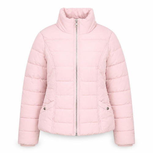 Miss Selfridge Women's Pink Puffer Jacket UK 8 Lightweight