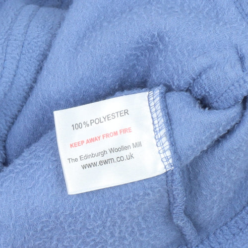 Isle Essentials Women's Blue Fleece Zip Waistcoat Size 18-20