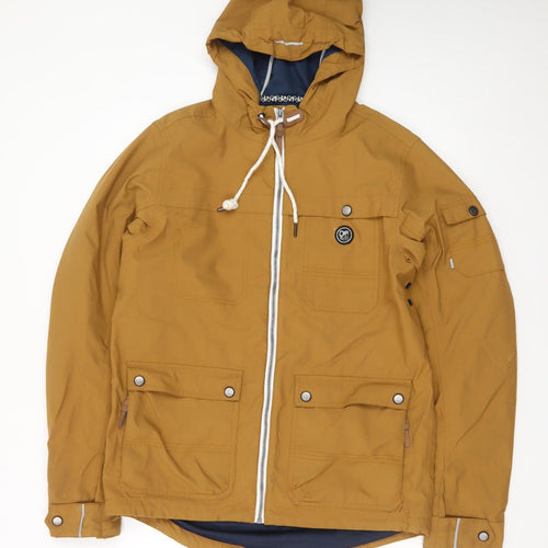 Dare 2B Men's Brown Parka Jacket M 40in Hooded Outdoor Casual