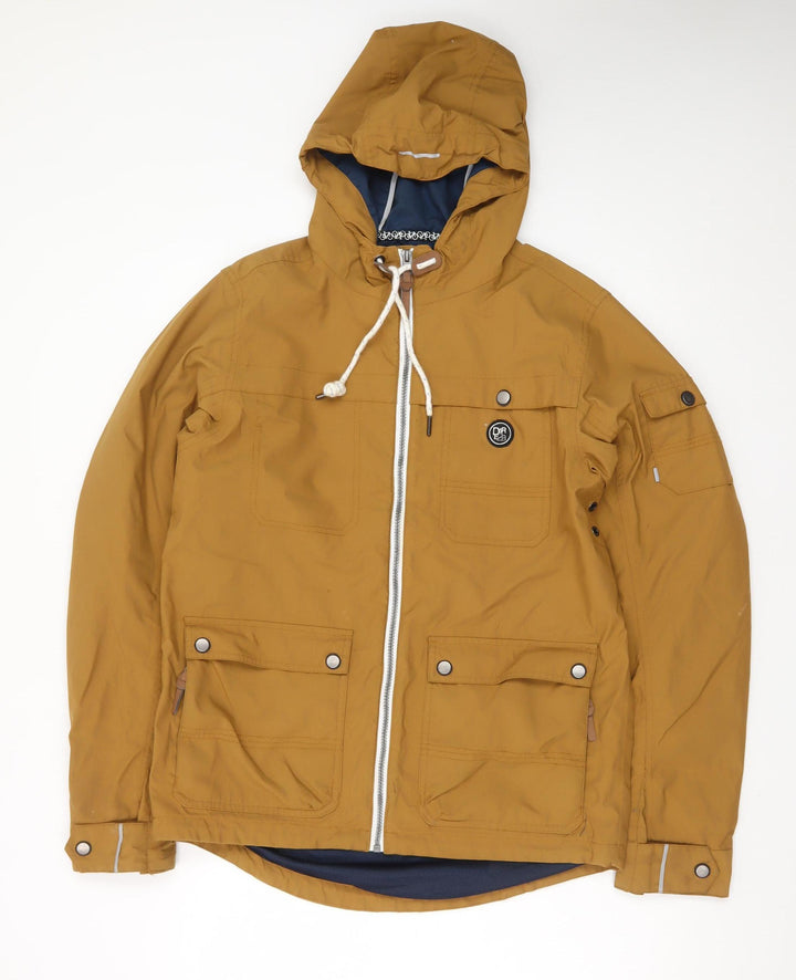 Dare 2B Men's Brown Parka Jacket M 40in Hooded Outdoor Casual