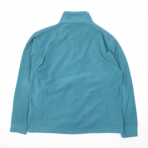 Trespass Men's Blue Fleece Full Zip Outdoor Jacket Size L