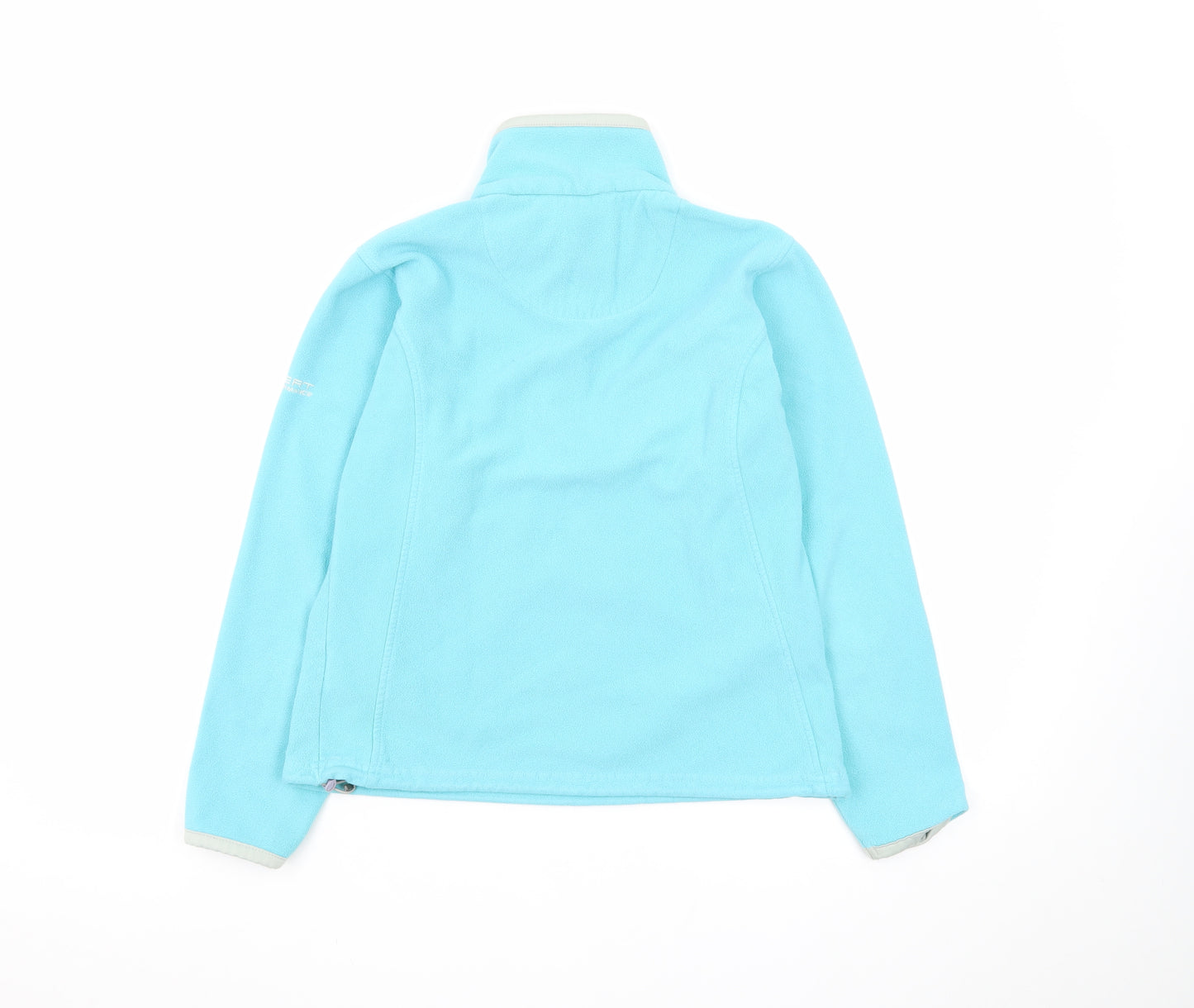 Regatta Women Blue Fleece Pullover Sweatshirt Size 10 1/2 Zip Outdoor