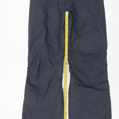 Columbia Women's Grey Waterproof Insulated Snow Pants S Regular