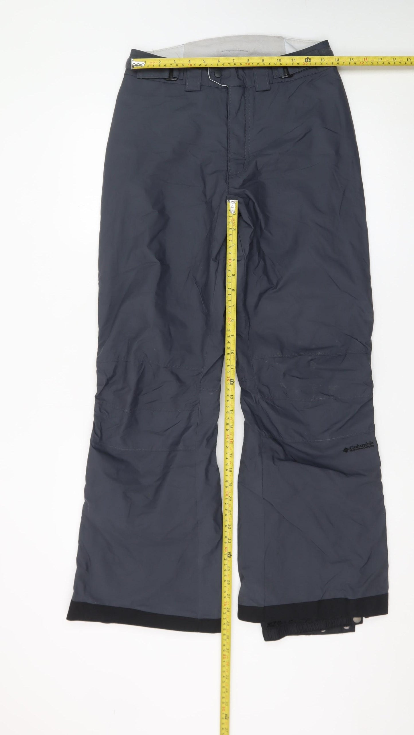 Columbia Women's Grey Waterproof Insulated Snow Pants S Regular