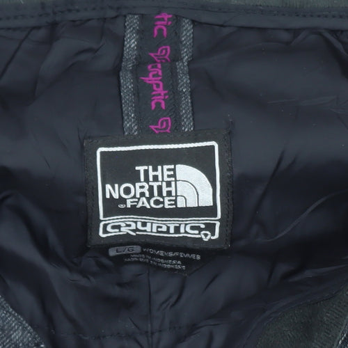 The North Face Womens Grey Snow Pants L Waterproof Insulated