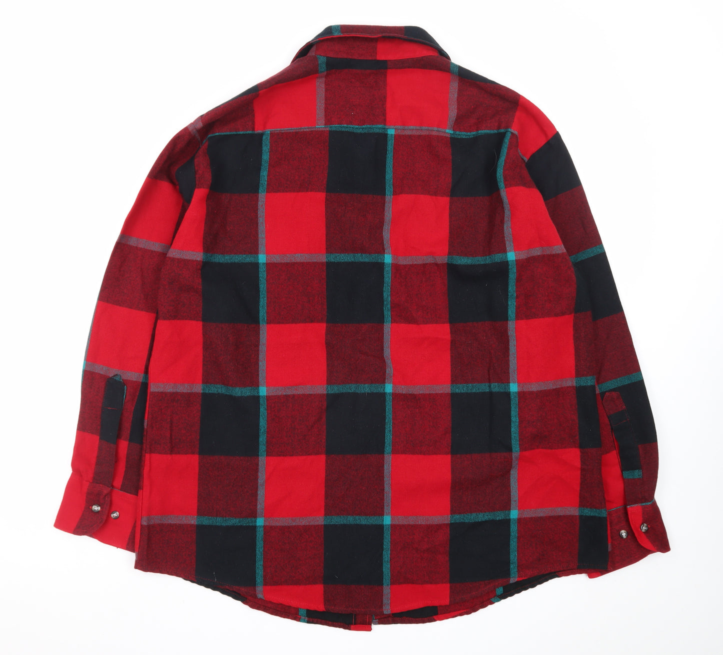Northwest Territory Men's Red Check Flannel Button-Up Shirt XL