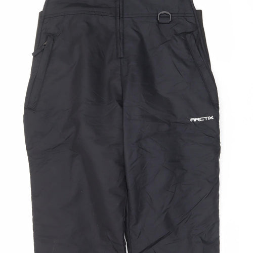 Arctix Men Black Small Snow Pants Waterproof Insulated Bib Trousers