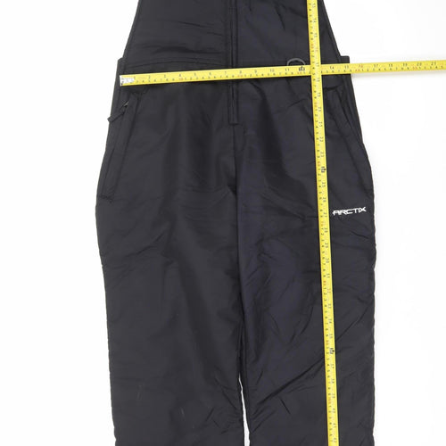Arctix Men Black Small Snow Pants Waterproof Insulated Bib Trousers
