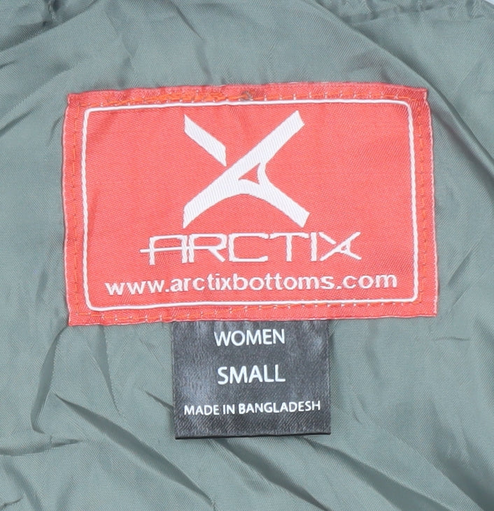 Arctix Men Black Small Snow Pants Waterproof Insulated Bib Trousers