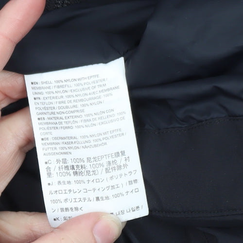 Arc'teryx Women's Black XS Long Hooded Insulated Parka Coat