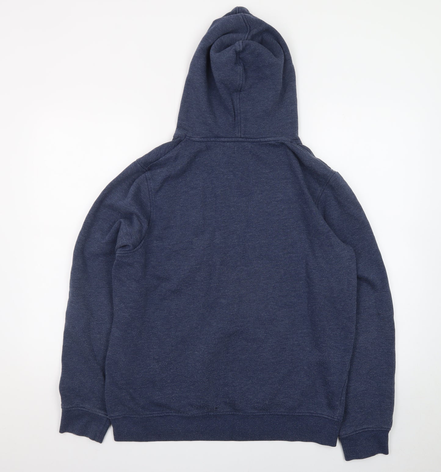 Saltrock Men's Blue Pullover Hoodie Size M Logo Fleece Sweatshirt