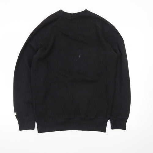 Badger Sport Men's Black Eagles Sweatshirt S Pullover Crew Neck