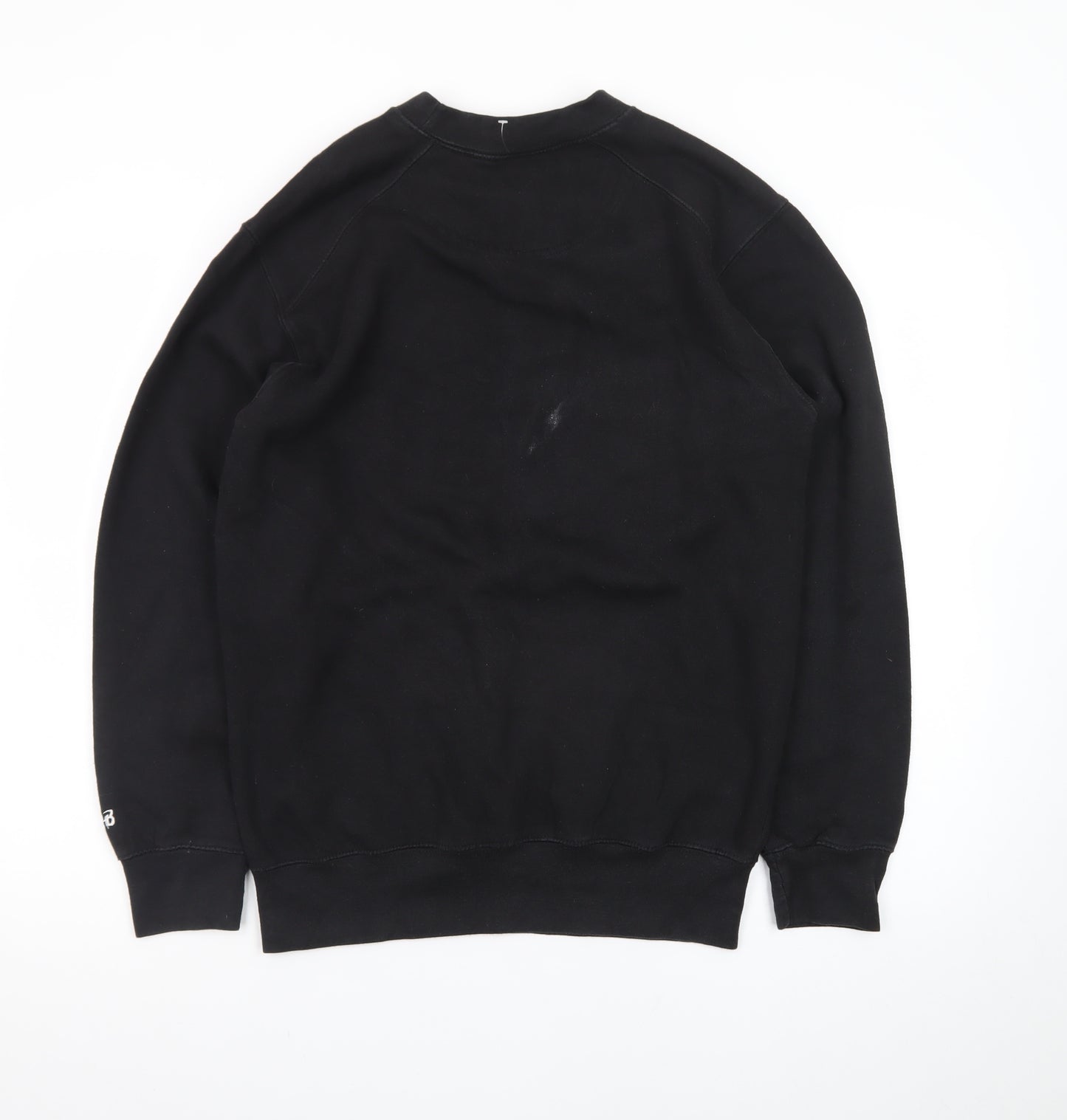 Badger Sport Men's Black Eagles Sweatshirt S Pullover Crew Neck