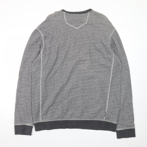 Eddie Bauer Men's Grey Cotton Pullover Sweatshirt 3XLT