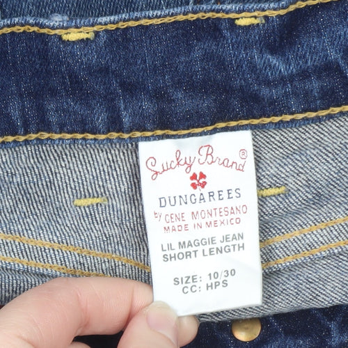 Lucky Brand Women's Blue Denim Cut-Off Shorts Size 10 Regular