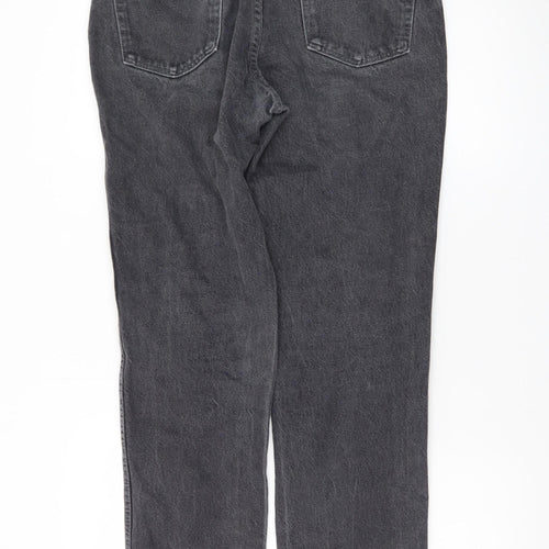Wrangler Men's Grey Stone Wash Straight Leg Denim Jeans 32W 30L
