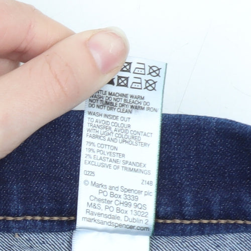 Marks and Spencer Women’s Blue Jegging Jeans Size 18 Long Stretch Denim