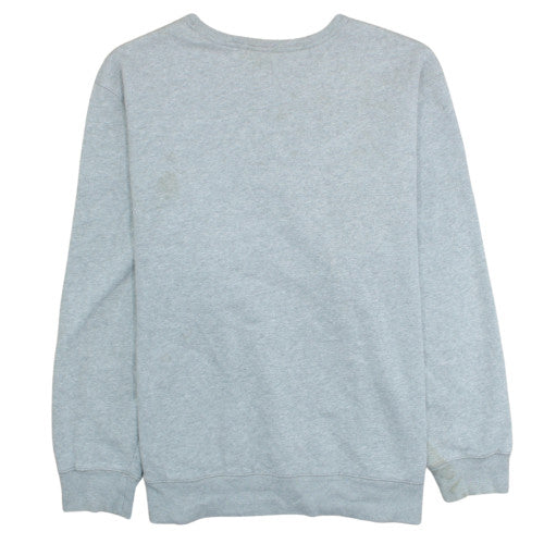 GAP Women's Grey Original Logo Pullover Sweatshirt XL Cotton Blend
