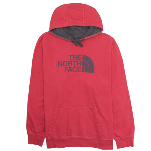 The North Face Men's Red 2XL Pullover Hoodie with Logo