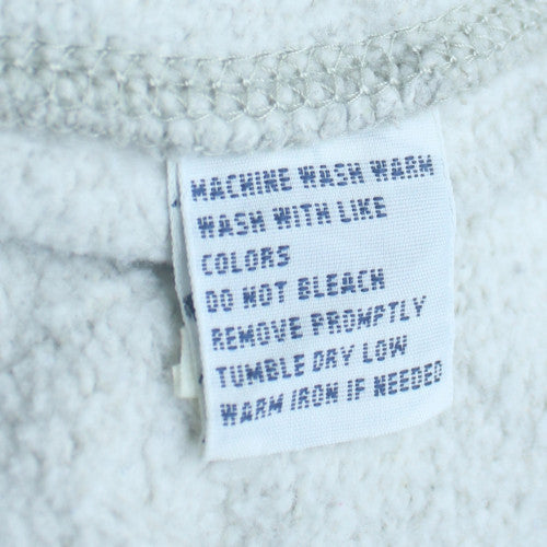 Polo Ralph Lauren Men's Grey Full Zip Hoodie Size M Cotton Blend